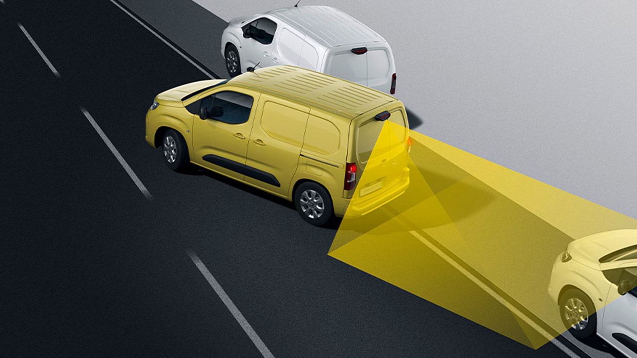 Opel Combo Van - Bezpečnost - Hlídání únavy řidiče Opel Combo Van